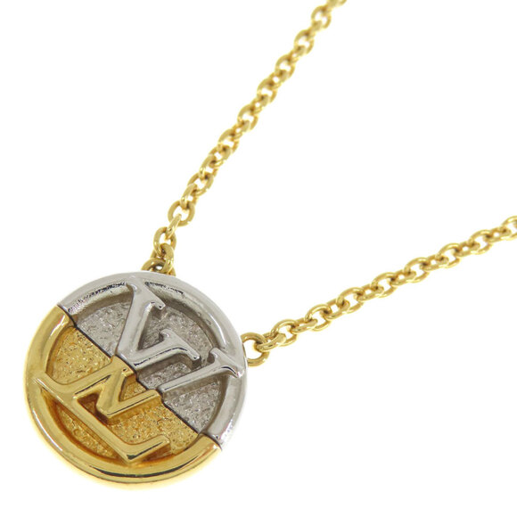 LOUIS VUITTON Gold Necklace - Picture 1 of 10